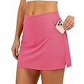 Buauty Women's Tennis Skirt Shorts High Waisted Golf Skorts with Pockets Workout Athletic Casual Outfit Clothes