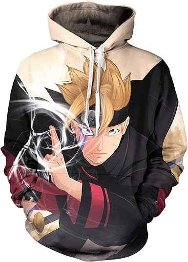 pix Anime Hands In Hoodie Pockets yiyi smile realistic anime hoodie men s and women s unisex 3d print pullover hoodie