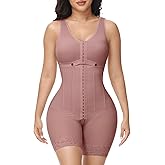 M MYODRESS Fajas Colombianas Moldeadoras Shapewear Tummy Control Post Surgery Compression Garment Postpartum Full Body Shaper