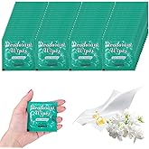 200 Pcs Deodorant Wipes Individually Wrapped Mini Deodorant Travel Size Wet Armpit Wipes Travel Deodorants Bulk for Women Men Homeless Personal Cleansing Wipe Butt Hands Face Underarm Sports(Jasmine)