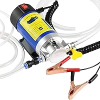 Oil Pump 12V 100W, Oil Extractor Pump for Engine Oil Change, Electric Fluid Transfer Pump for Motor Oil, Gear Oil, Transmissi