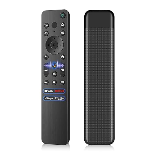 Voice Remote Replacement for Sony-TV-Remote Control, Compatible with Remote RMF-TX810U/800U RMF-TX910U/900U RMF-TX520U/500U RMF-TX310U/300U, Works with All for Sony-Bravia-Google Smart TVs