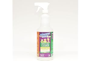 Absolutely Clean Amazing Reptile & Amphibian Terrarium Cleaner and Deodorizer - Just Spray/Wipe - Safely & Easily Removes Reptile & Amphibian Messes - USA Made (32oz Spray Bottle - Save 25%)