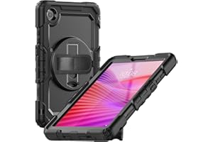 Gylint Case for Lenovo Tab One 8.7 Inch/Lenovo Tab K9 2025 Case Model TB-305ZU / TB 305FU -with Screen Protector, Hand Strap,