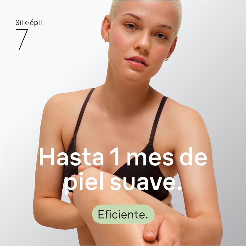 Silk·épil 7 Depiladora Eléctrica Mujer, 7-241, Plata