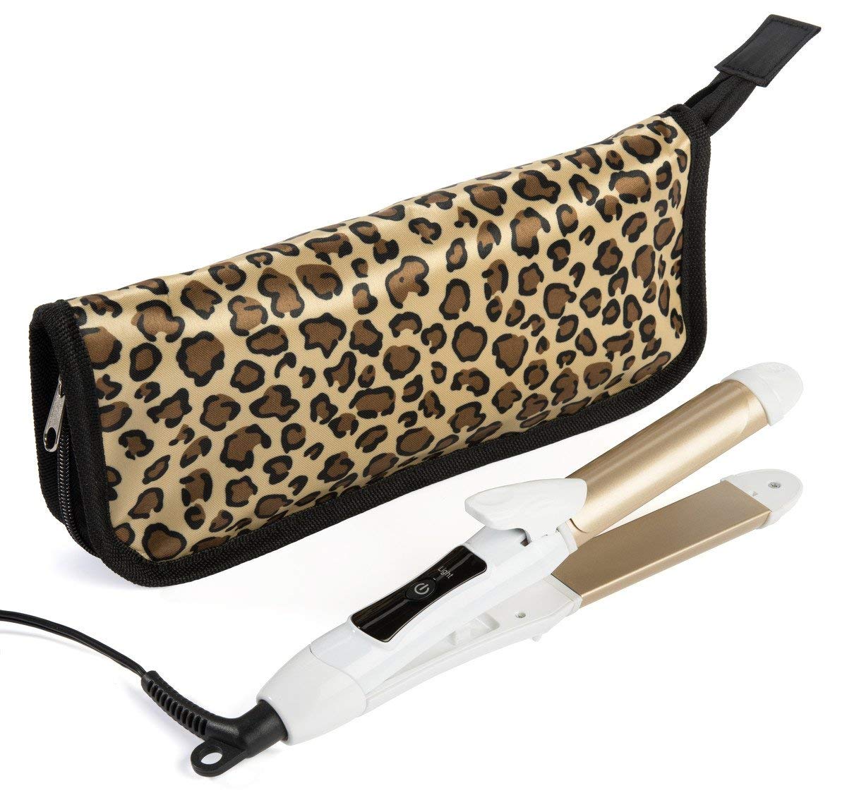 straightener curling iron combo