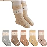 BEHELE Baby Newborn Warm Thick Socks Toddler Winter Cozy Thermal Crew Cartoon Socks for Girls Boys Infant 5 Pairs