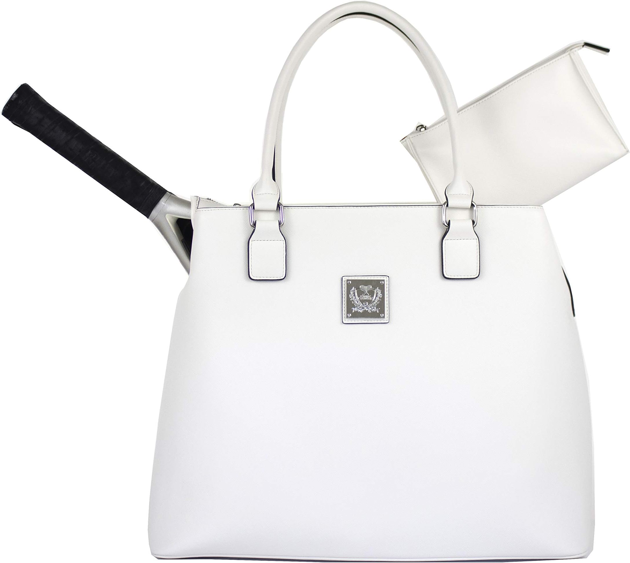 Court Couture Monte Carlo Tennis Bag in Ivory