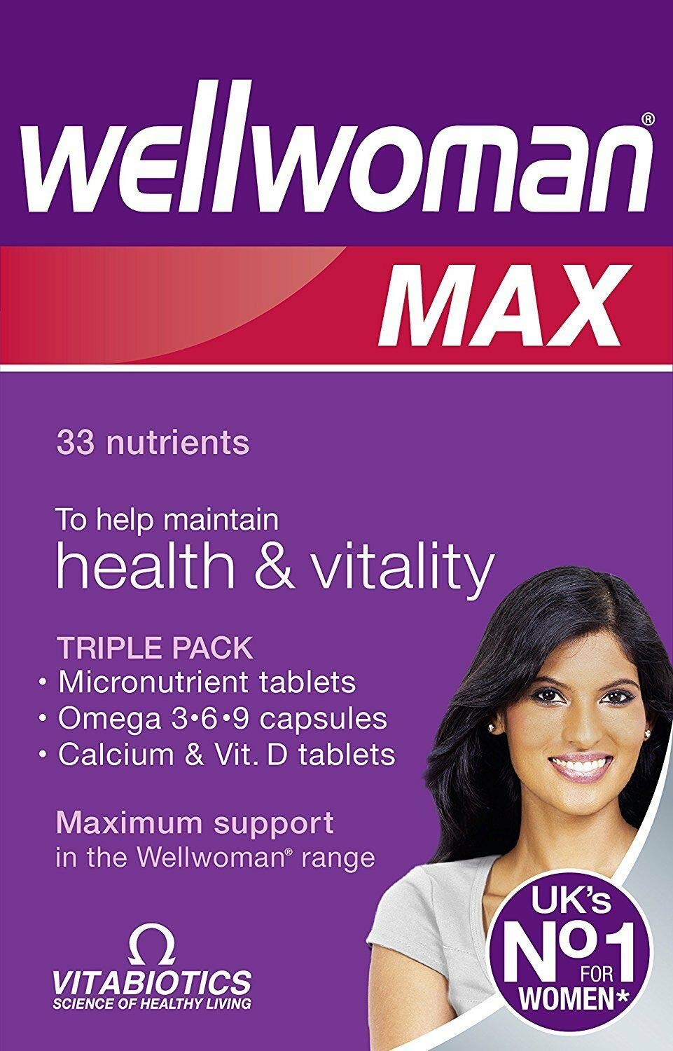 Vitabiotics Wellwoman Max Tablets With Omega 3 6 9 Capsules Dual Pack By Wellwoman Buy Online In Faroe Islands At Faroe Desertcart Com Productid