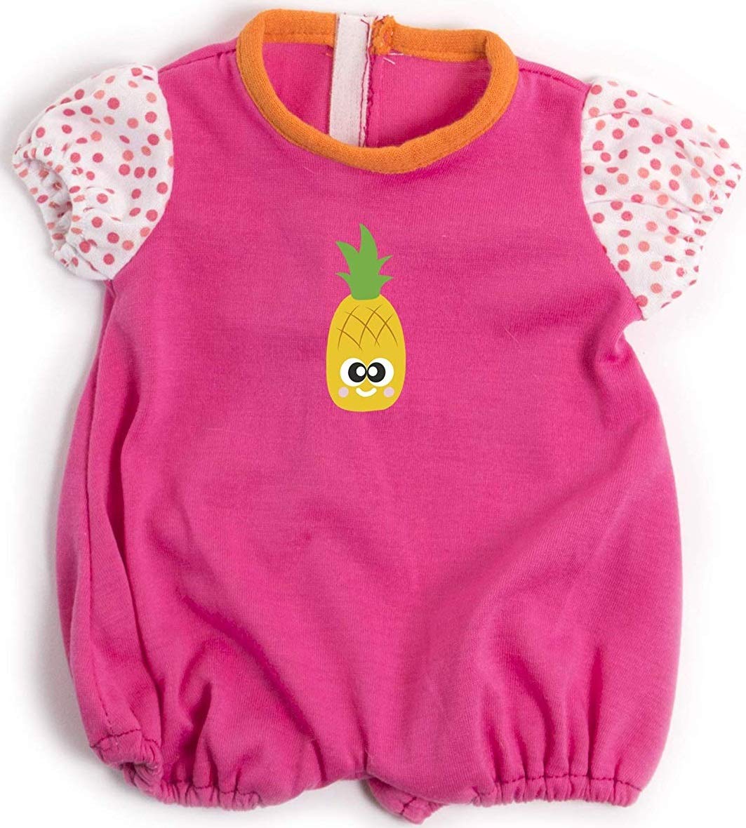 MINILAND Hot Pink Pyjamas Dress for Dolls 40 cm, Colour, 38-40 cm (31554)