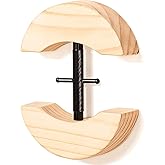 Hat Stretcher, Hat Stretchers for Fitted Hats, Wooden Hats Stretcher with Lever Wrench, Extender for Men Cowboy Baseball Cap