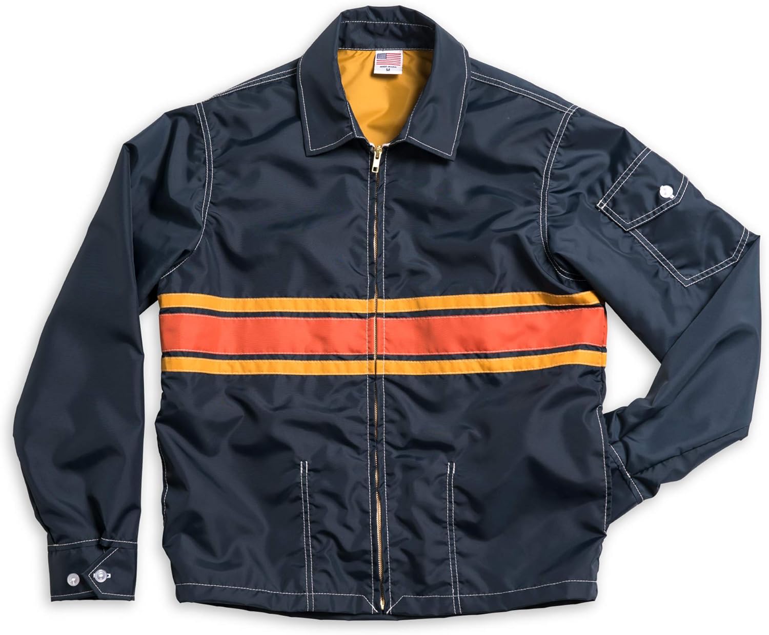 Birdwell Beach Britches Competition Jacket (Medium, Navy and Paprika