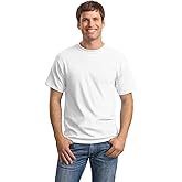Hanes Men's Essentials Short Sleeve T-Shirt 8 Pack