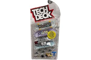 TECH DECK Sk8shop Bonus Pack Mini Finger Skateboard Multi Pack 2022 Series (Darkroom (4 Pack))