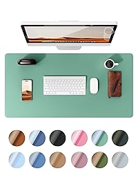 YSAGi Leather Desk Protector, Office Mat, Large