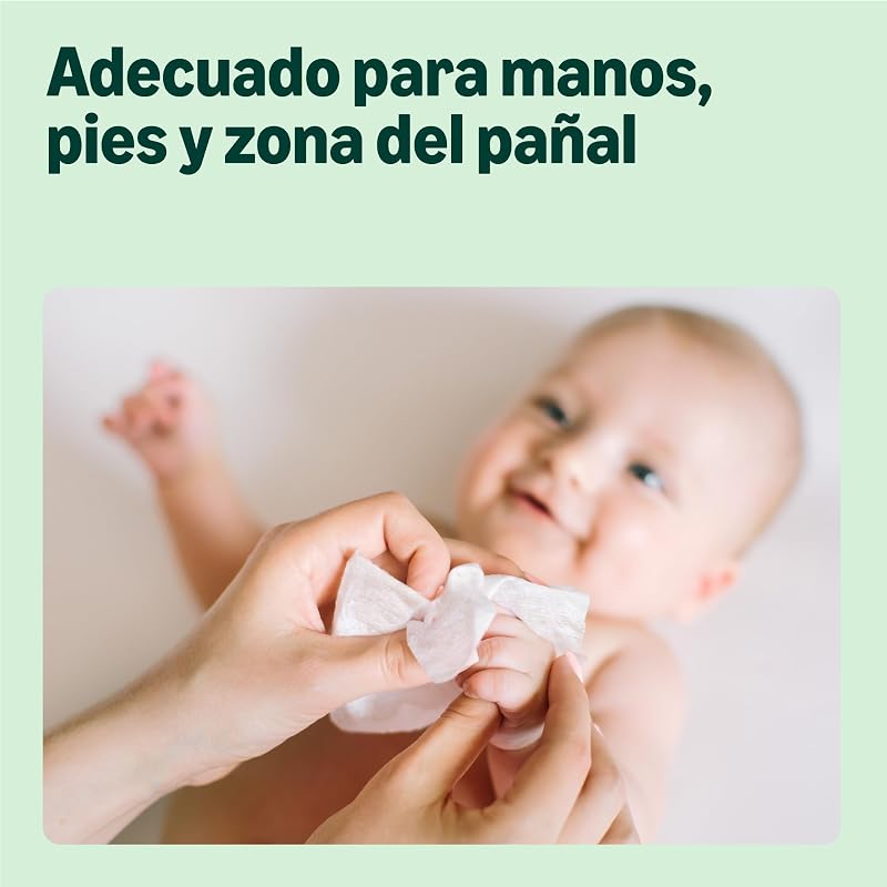 Toallitas refrescantes para bebé, 1008 toallitas, sin perfume, 18 paquetes de 56