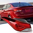 TTUN AUTO Tail Light Compatible With 2014-2016 Hyundai Elantra Coupe Left Driver Side Lamp