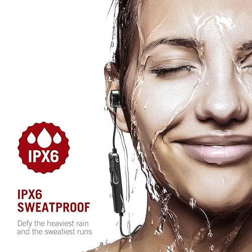 TaoTronics Bluetooth Headphones, Earphones Sport Earbuds In Ear Headset Sweatproof for Running TT-BH027