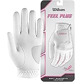 Wilson Feel Plus Ladies Left Golf Glove - Medium