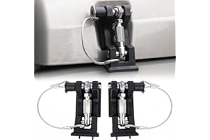 JHD-TOGO for Jeep Wrangler TJ Accessories Hood Latches Lock,Aluminum Hood Safety Catch with Keys for 1997-2006 Jeep Wrangler TJ 2/4 Door(1 Pair,Black)
