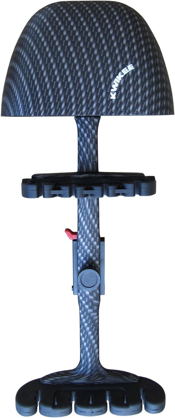 Kwikee Kwiver Combo 4 Arrow Bow Quiver for Archery and Hunting - Quick Detach, Lightweight, Carbon Black pattern : Archery Quivers : Sports & Outdoors
