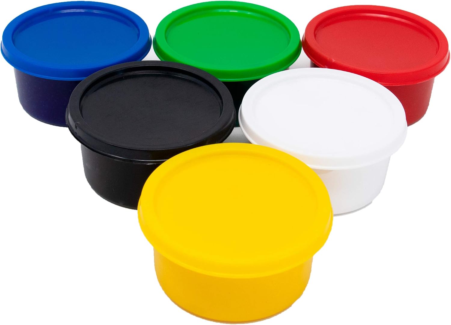 Noir Blanc Vert Bleu Jaune Rouge Enfants Et Peintres Amateurs Sudor Peinture Bebe 1 An Non Toxique Et Rapidement Lavables Avec 6x30 Ml Coulours Set 6 Couleurs Vives Peinture Au Doigt Jeux