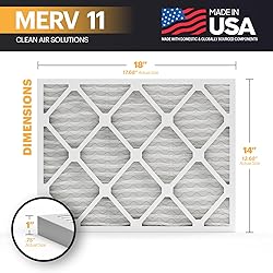 BNX TruFilter 14x18x1 Air Filter MERV 11