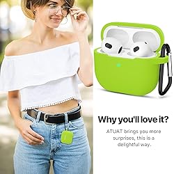 ATUAT Compatible with AirPods 3 Case, Protective