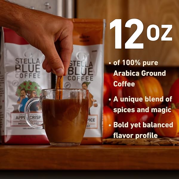 STELLA BLUE PUMPKIN SPICE GROUND 12OZ BAG