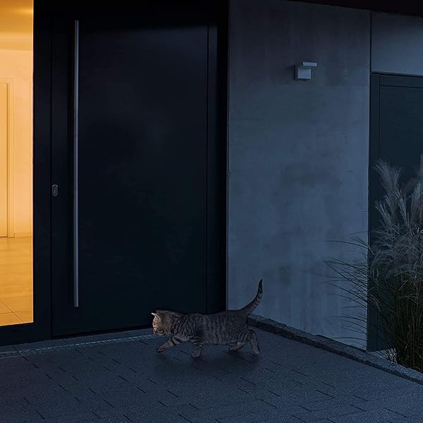 Steinel 066178 Bewegungsmelder iHF 3D anthrazit 160 Bewegungssensor 7 m Reichweite in 3 Zonen per Bluetooth einstellbar 2000 W 230 V