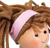 Bigjigs Toys Rose Doll Small Ragdoll Cuddly Toy view 6