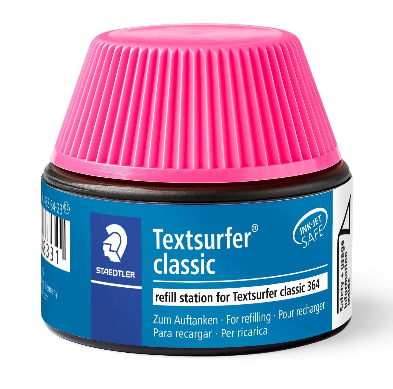 Staedtler 488 64-23 Textsurfer Classic Marker Pen 15-20 Refills for 364 Pink