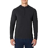 Amazon Essentials Men's Athletic Soft Performance Lightweight Quarter-Zip Hoodie Long Sleeve Workout Top