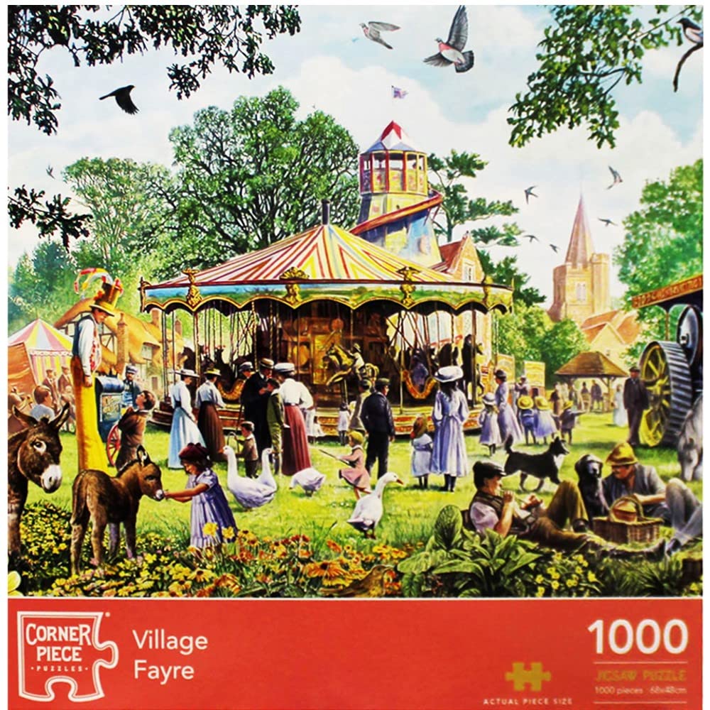 Village Fayre 1000 Piece Jigsaw Puzzle