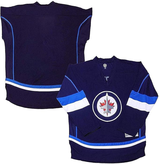 Outerstuff Winnipeg Jets Blank Navy Men's Premier Team