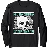 Cyber Hacker, Computer Security Expert, Cybersecurity Long Sleeve T-Shirt