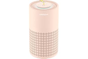AIRROMI Air Purifier for Bedroom with HEPA 3-in-1 Filter, Pet Air Purifier for Home Cat Pee Smell, Covers Upto 990 Ft², Quiet