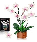 Amazon.com: Bilinott Orchid Flower Building Blocks Set, Fake
