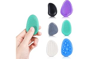 6 Pack Texture Worry Stone, Fidget Toys, Sensory Toys for Kids with Autism-Travel Toy for ADHD-Quiet Anxiety Fidgets for Clas