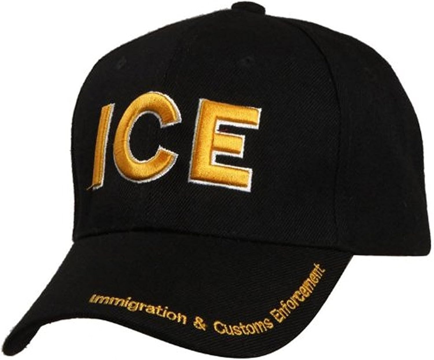 I.C.E Immigration & Customs Enforcement Officer Gear, 3D Embroidered