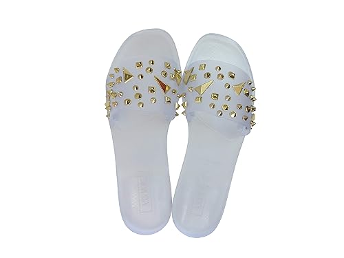 ann more jelly sandals