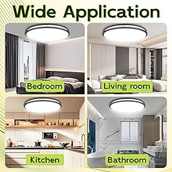 hykolity 32 Inch Oval LED Ceiling