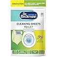 Dr. Beckmann Toilet Cleaning Sheets | Easy Everyday Toilet Cleaning | Hygenic Cleanliness |Citrus Sensation | 20 Sheets