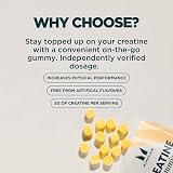 Myprotein Creatine Gummies 3g Serving Electrolyte Enhanced 90 Lemon view 2
