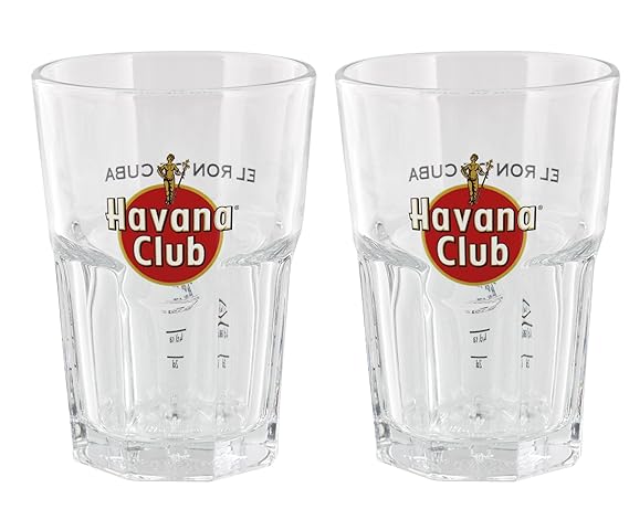 HAVANA CLUB GLAS 2 Stück 2+4CL /-/NEU