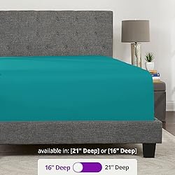 Kids Twin Deep Pocket Fitted Sheet 16'-18' Mattress
