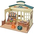 Calico Critters Grocery Market - Shop, Play, and Let Creativity Bloom!, Cream & Brown