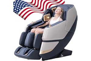 MassaMAX 2024 4D Massage Chair, Full Body Recliner with Zero Gravity, Electric Extendable Footrest, AI Voice Control, Automatic Body Scan, Deep Yoga Stretch, Foot Rollers, and Heat (Magic Black)