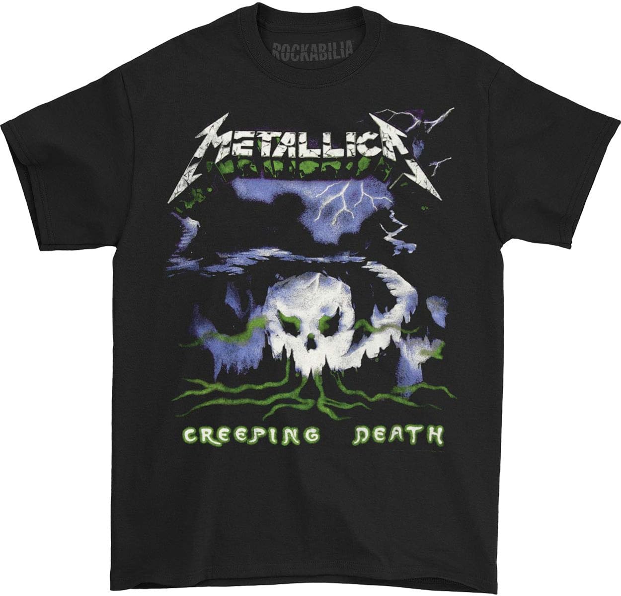 Amazon.com: Metallica Men's Creeping Death T-Shirt Small Black: Clothing