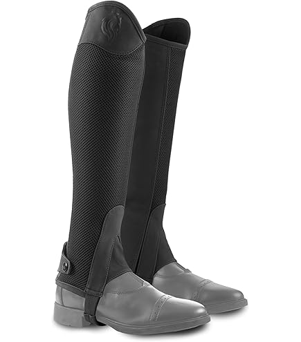 Demi-chaps Dublin Easy-Care Adulte Bleu Taille XL – Neufs Avec Défaut (Légers)